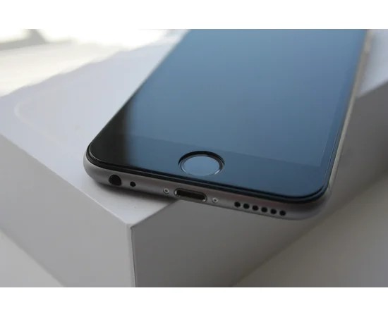 Захисне 5D скло "Aspor" чорне для iPhone 6 Plus / 6S Plus