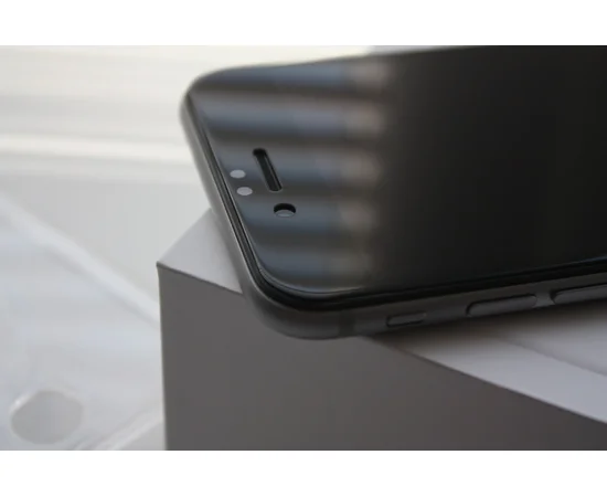 Захисне 5D скло "Aspor" чорне для iPhone 6 Plus / 6S Plus