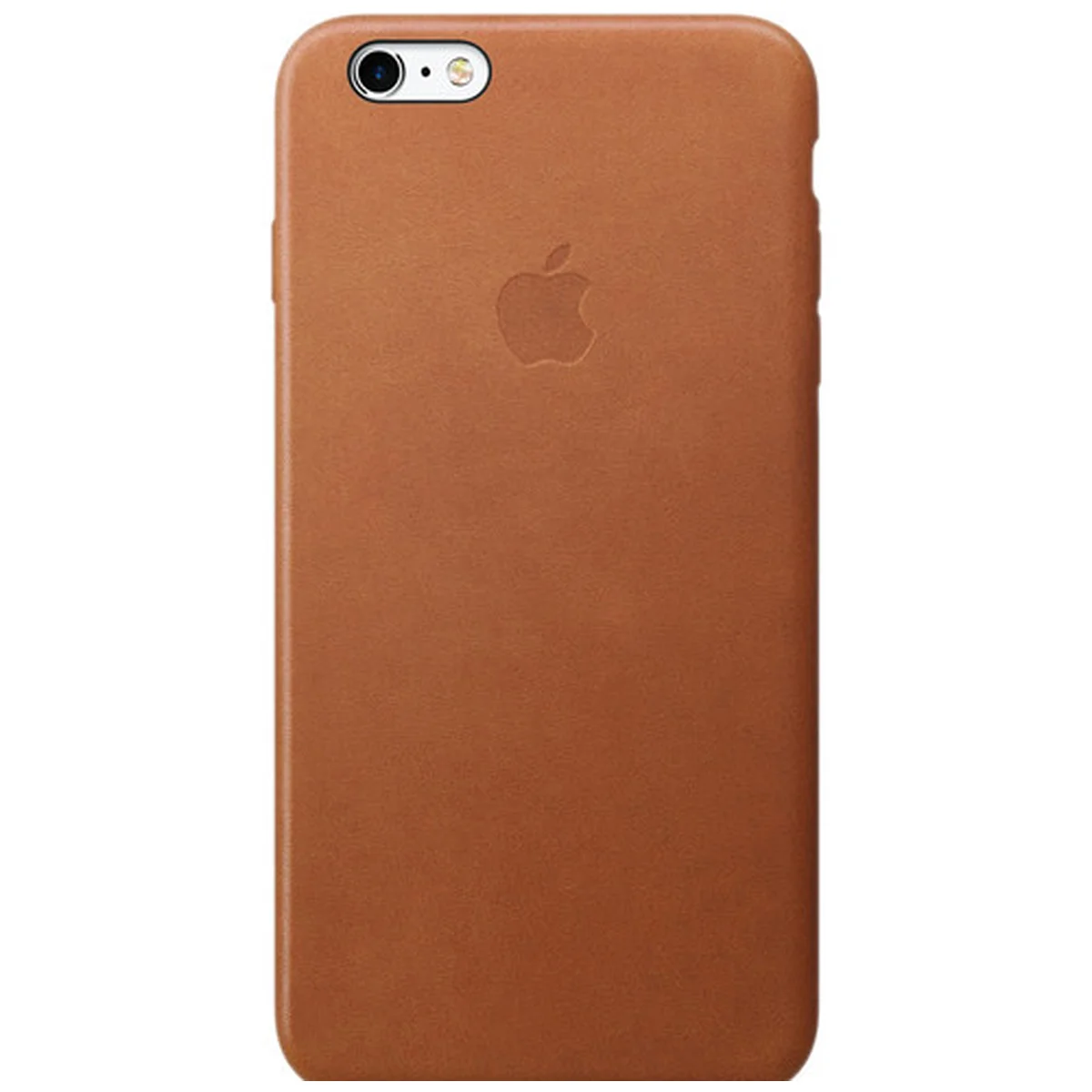 Силиконовый коричневый "Leather case" (HC) для iPhone 7/8