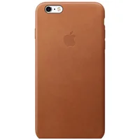 Силиконовый коричневый "Leather case" (HC) для iPhone 7/8