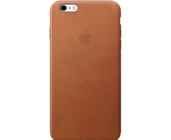 Силиконовый коричневый "Leather case" (HC) для iPhone 7/8