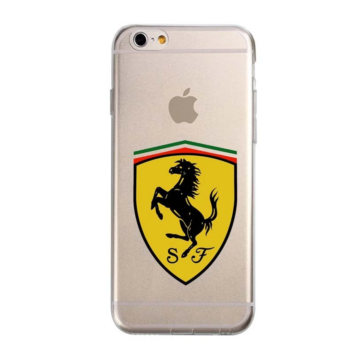 Чехол "Ferrari" силиконовый для iPhone 6/6S