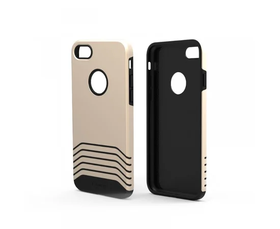 Противоударный чехол "Remax" Saman золотой для iPhone 7/8