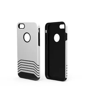 Противоударный чехол "Remax" Saman серебряный для iPhone 7/8