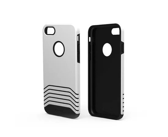 Протиударний чохол "Remax" Saman срібний для iPhone 7/8