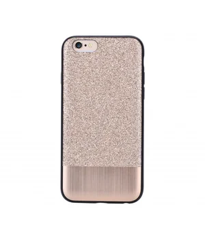 Чохол з блискітками "Devia" Racy золотий для iPhone 6 / 6S