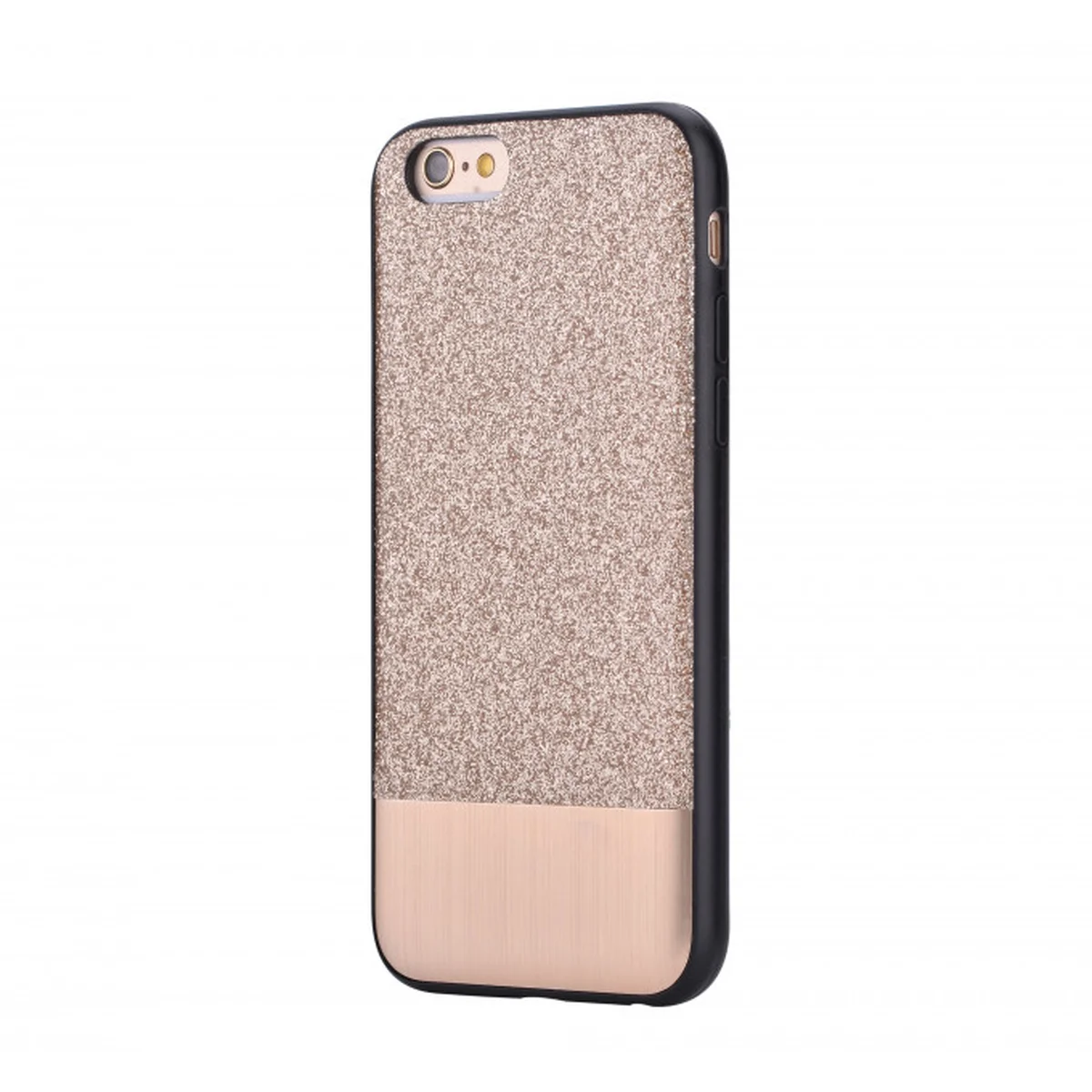 Чехол с блестками "Devia" Racy золотой для iPhone 6 Plus/6S Plus