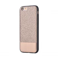 Чехол с блестками "Devia" Racy золотой для iPhone 6 Plus/6S Plus