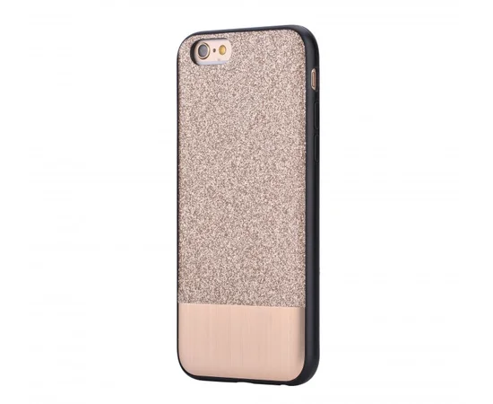 Чохол з блискітками "Devia" Racy золотий для iPhone 6 / 6S