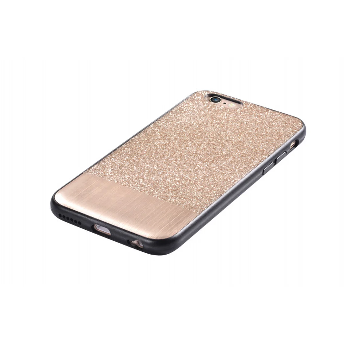 Чехол с блестками "Devia" Racy золотой для iPhone 6 Plus/6S Plus