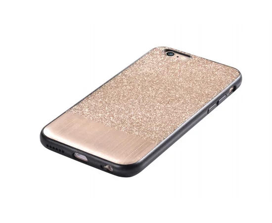 Чохол з блискітками "Devia" Racy золотий для iPhone 6 / 6S