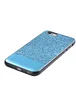 Чехол с блестками "Devia" Racy голубой для iPhone 6/6S