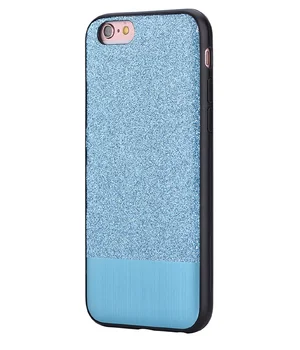 Чохол з блискітками "Devia" Racy блакитний для iPhone 6 / 6S