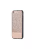 Чохол з блискітками "Devia" Racy золотий для iPhone 6 Plus / 6S Plus