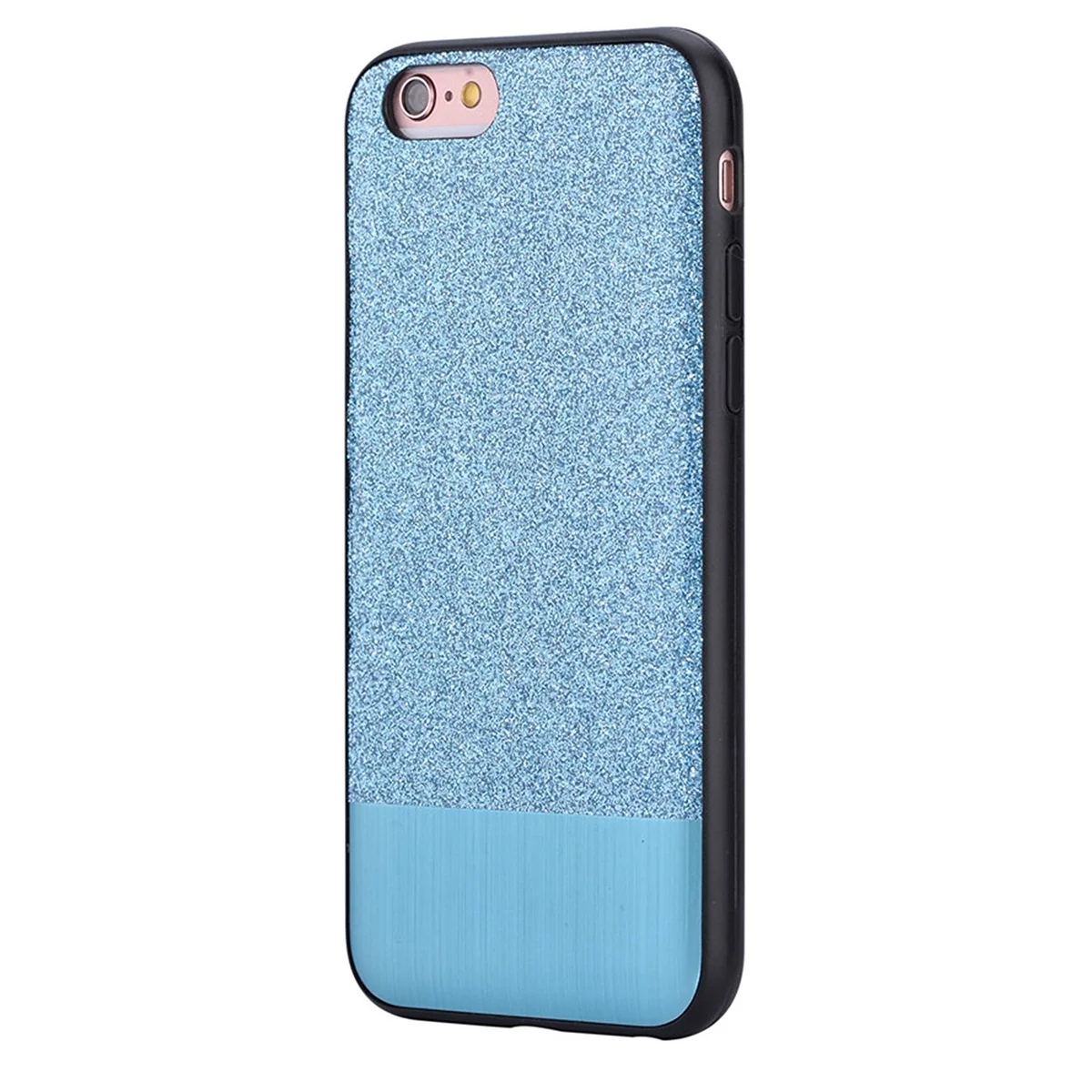 Чохол з блискітками "Devia" Racy блакитний для iPhone 6 / 6S