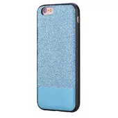Чохол з блискітками "Devia" Racy блакитний для iPhone 6 / 6S
