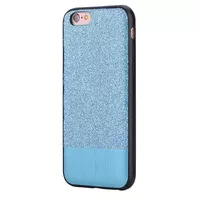 Чохол з блискітками "Devia" Racy блакитний для iPhone 6 / 6S