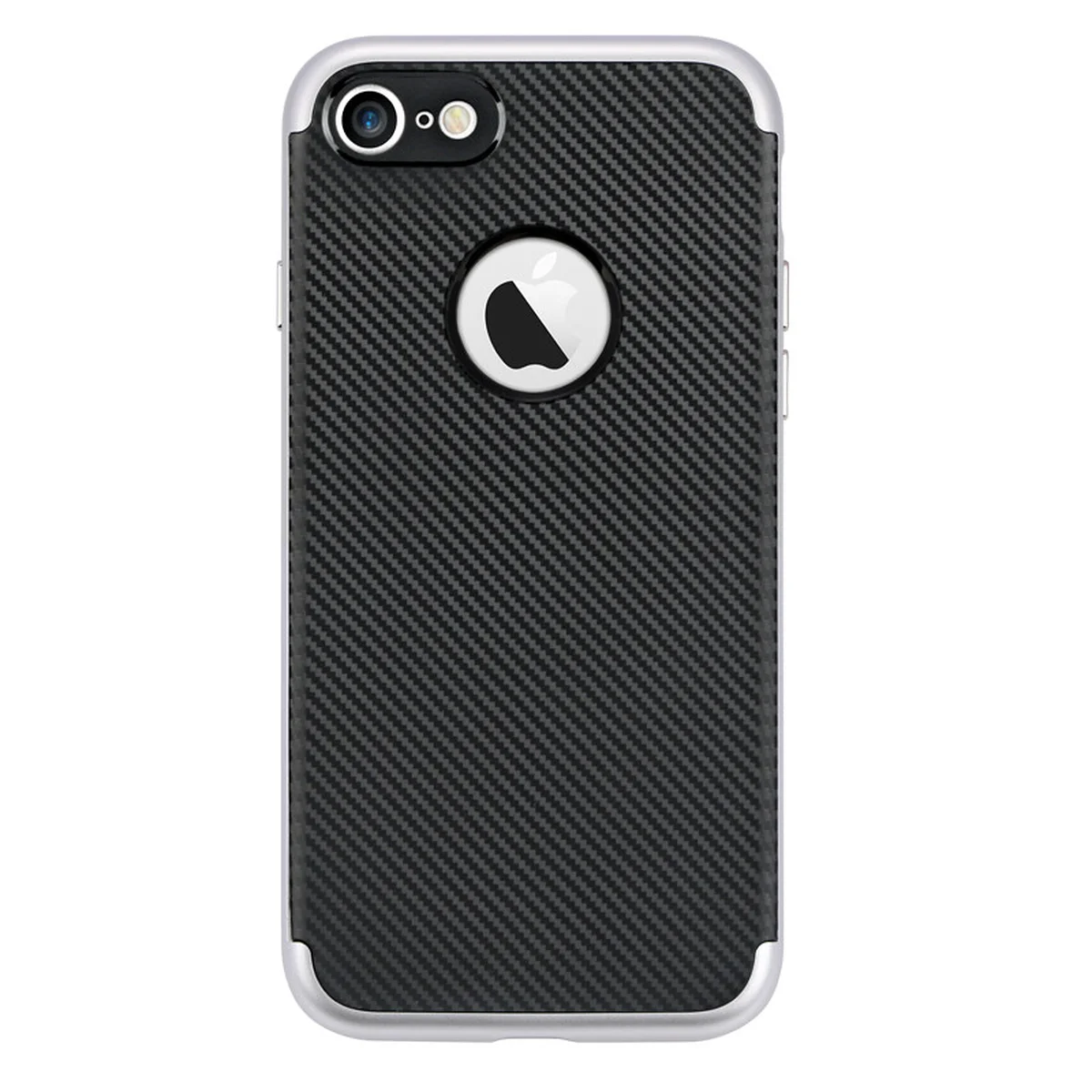 Противоударный чехол "Keziwu" серебряный для iPhone 6 Plus/6S Plus