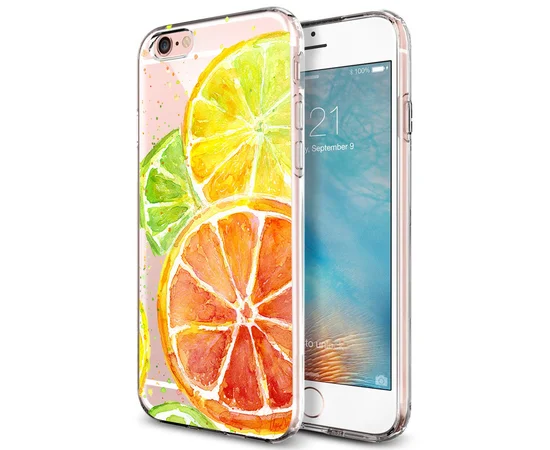 Чохол "Цитрусові" силіконовий для iPhone 7/8