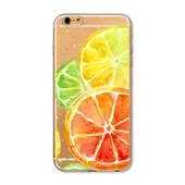 Чехол "Цитрусы" силиконовый для iPhone 6 Plus/6S Plus