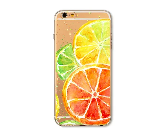 Чохол "Цитрусові" силіконовий для iPhone 7/8