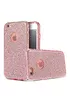 Чохол з блискітками "Dazzling shine" силіконовий для iPhone 6 / 6S рожевий