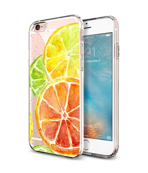 Чохол "Цитрусові" силіконовий для iPhone 6 Plus / 6S Plus