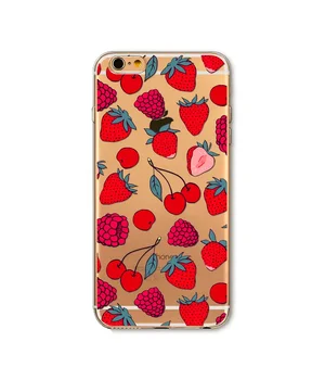 Чохол "Ягоди" силіконовий для iPhone 7/8