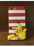 Резиновый 3D чехол "Pikachu" красный для iPhone 6/6S