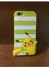 Гумовий 3D чохол "Pikachu" зелений для iPhone 6 / 6S