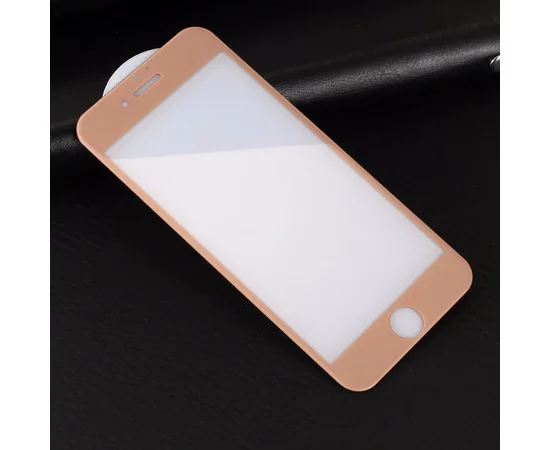 Защитное 3D стекло "GLASS PRO" Rose Gold для iPhone 6/6S