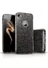 Чехол с блестками "Dazzling shine" силиконовый для iPhone 6/6S черный