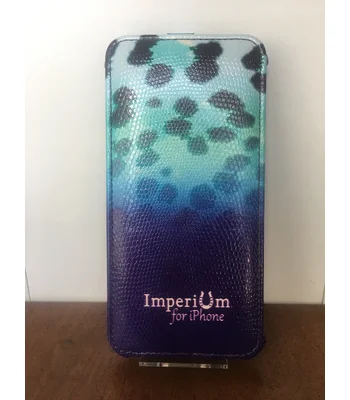 Шкіряний чохол фліп "imperium" Яскравий леопард для iPhone 6 Plus / 6S Plus