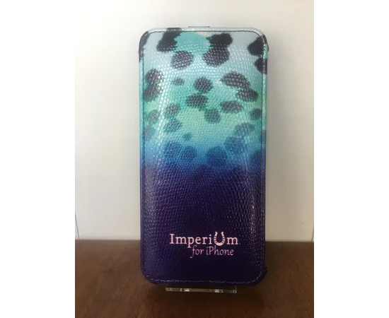 Шкіряний чохол фліп "imperium" Яскравий леопард для iPhone 6 Plus / 6S Plus