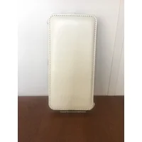 Кожаный чехол флип "imperium" белый для iPhone 6 Plus/6S Plus