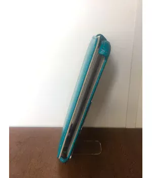 Кожаный чехол флип "imperium" бирюзовый для iPhone 6 Plus/6S Plus