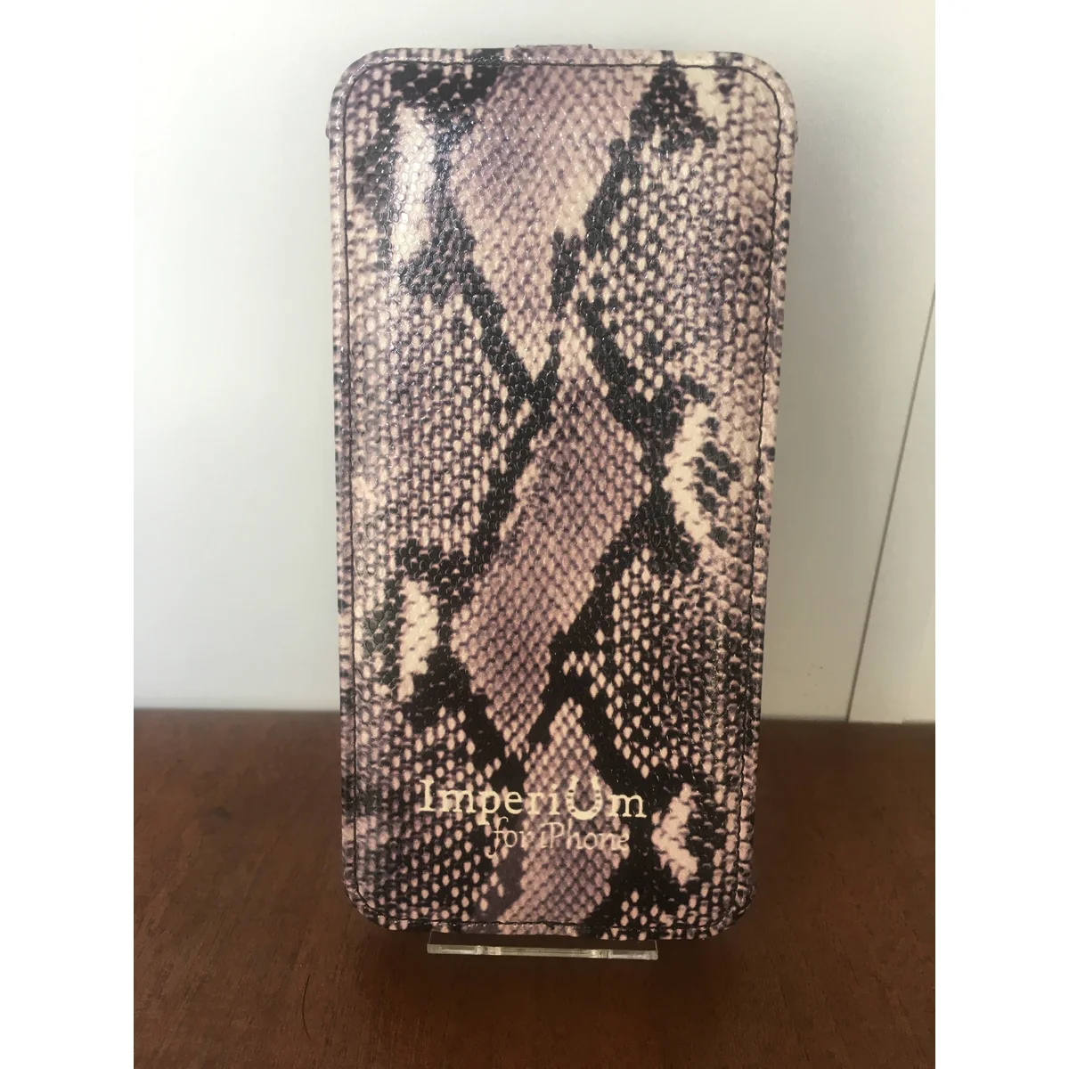 Кожаный чехол флип "imperium" Змея для iPhone 6 Plus/6S Plus