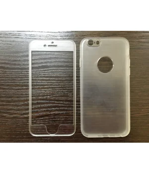 Защитный 360 FULL COVER прозрачный чехол для iPhone 6 Plus/6S Plus