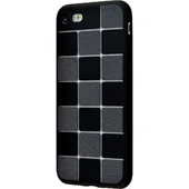 Силиконовый чехол "Squares" черный для iPhone 7/8