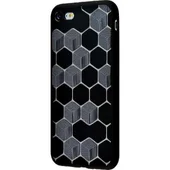 Силиконовый чехол "Rhombus" черный для iPhone 7/8
