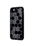Силиконовый чехол "Rhombus" черный для iPhone 7/8
