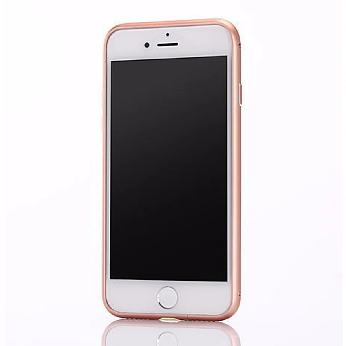 Алюминиевый ультратонкий бампер Rose Gold для iPhone 7/8