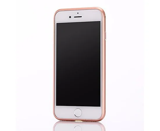 Алюмінієвий ультратонкий бампер Rose Gold для iPhone 7/8