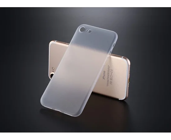Ультратонкий пластиковий чохол "Ultrathin 0.3mm" білий для iPhone 7/8