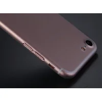 Ультратонкий пластиковый чехол "Ultrathin 0.3mm" серый для iPhone 7/8