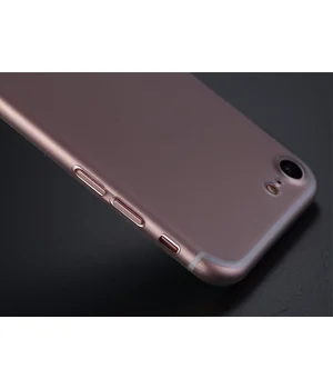 Ультратонкий пластиковый чехол "Ultrathin 0.3mm" серый для iPhone 7/8