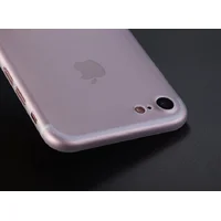 Ультратонкий пластиковый чехол "Ultrathin 0.3mm" белый для iPhone 7/8