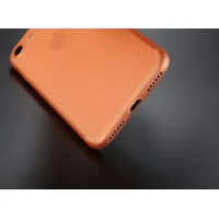 Ультратонкий пластиковый чехол "Ultrathin 0.3mm" оранжевый для iPhone 7/8