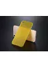 Ультратонкий пластиковый чехол "Ultrathin 0.3mm" желтый для iPhone 7/8