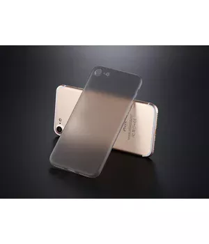 Ультратонкий пластиковый чехол "Ultrathin 0.3mm" серый для iPhone 7/8 Ультратонкий пластиковый чехол "Ultrathin 0.3mm" серый для iPhone 7/8